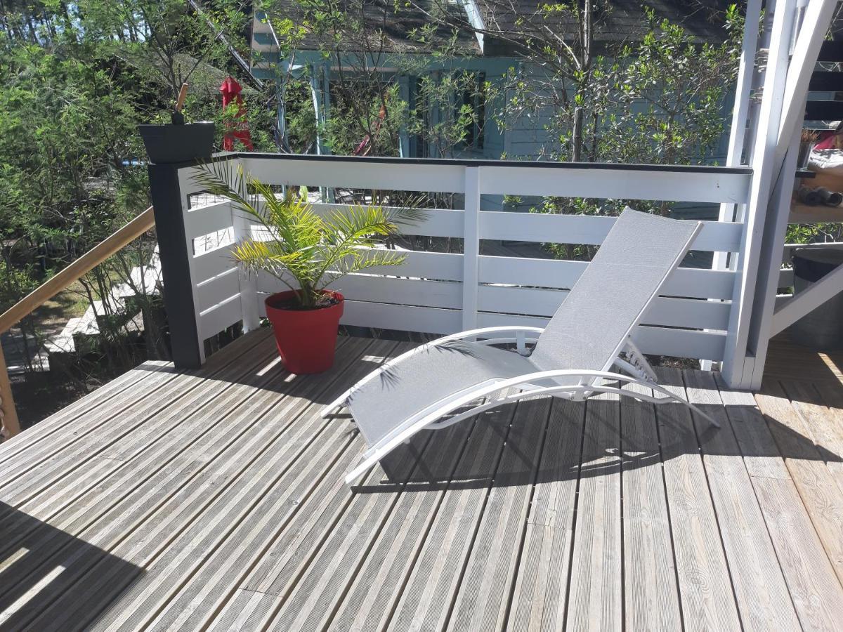Domaine Residentiel Naturiste De La Jenny Chalet 6 Pers Villa Le Porge Luaran gambar
